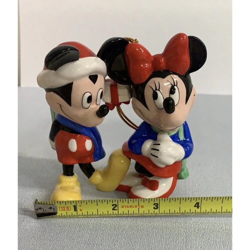 Bradford Exchange Disney Mickey & Minnie Mouse 2009 Porcelain Ornament